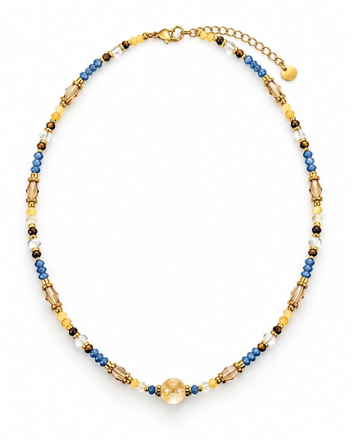 ALLEGRA Rhinestone Necklace