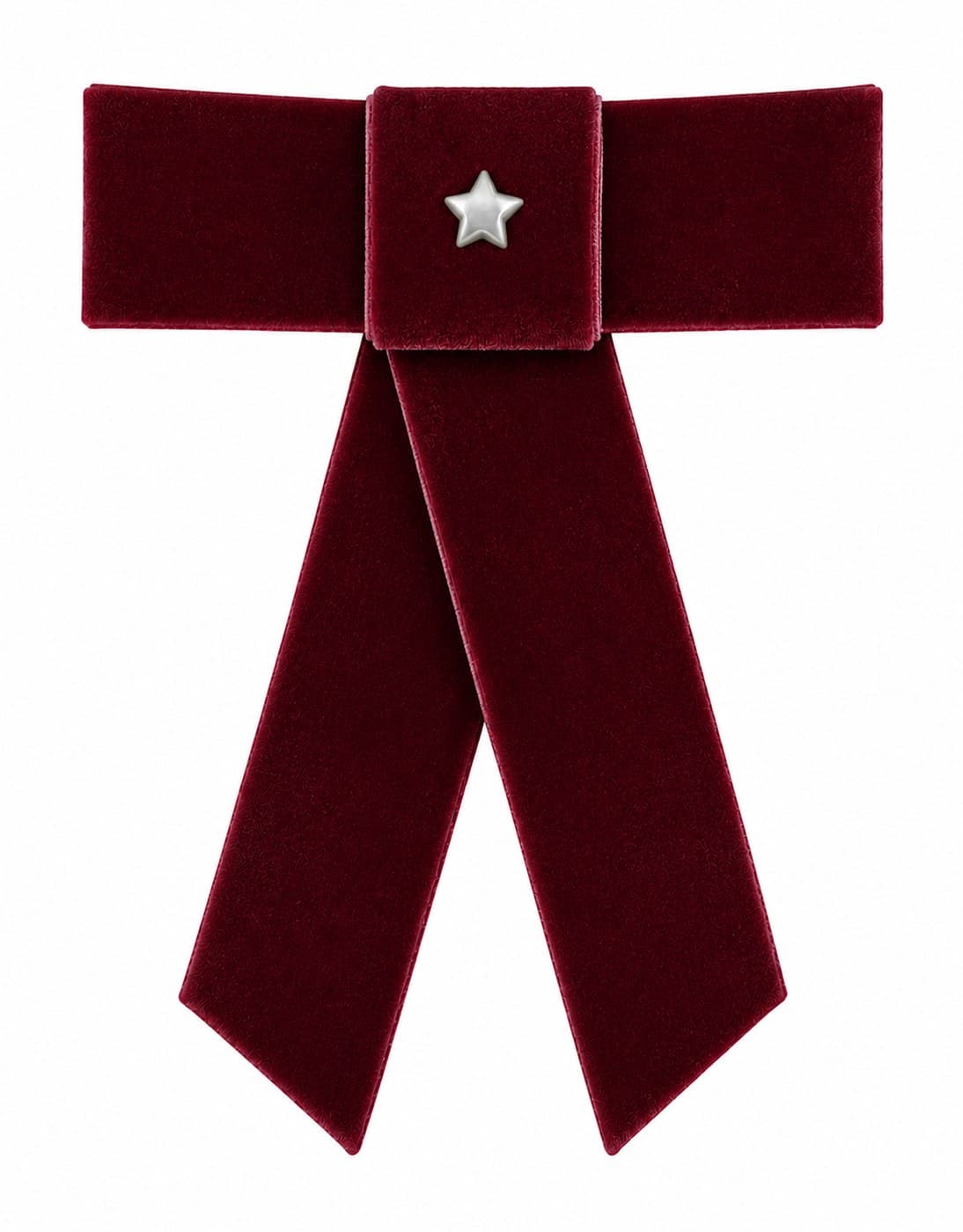 Lazo Ancho Charm Estrella Velvet NINA