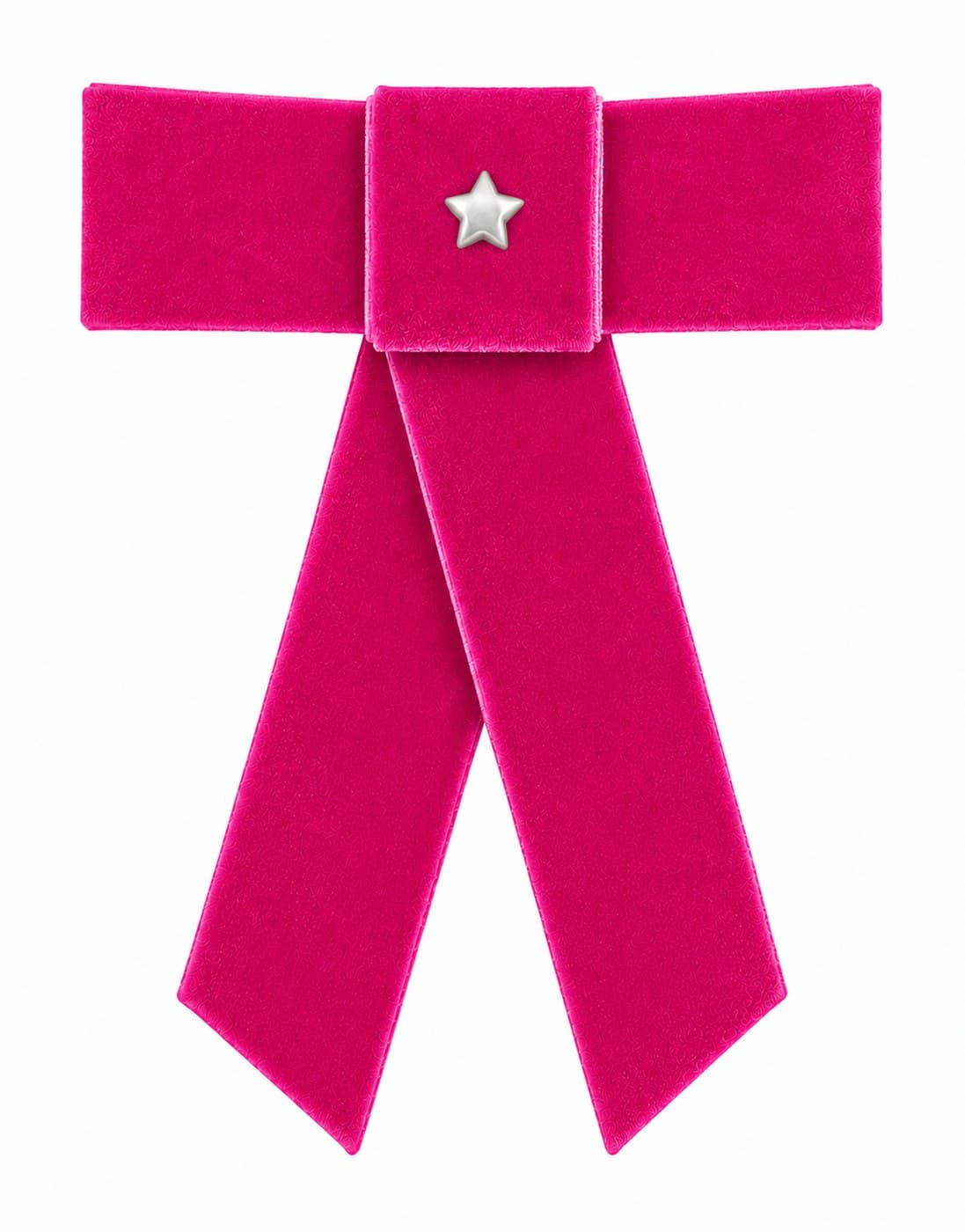 Lazo Ancho Charm Estrella Velvet NINA