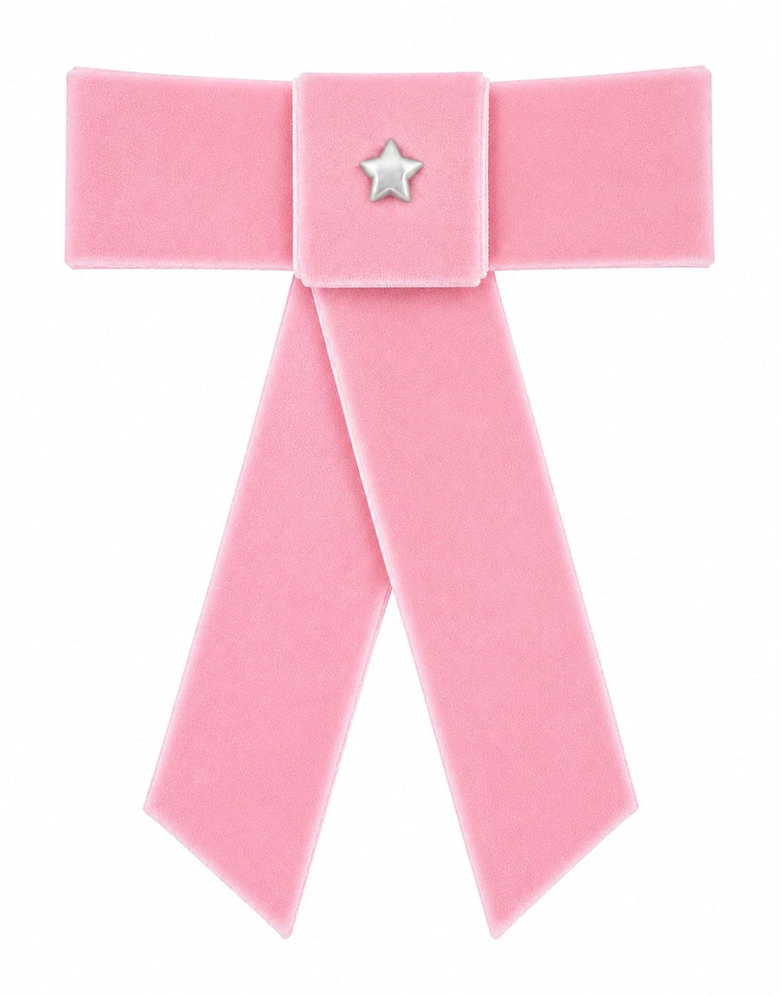Lazo Ancho Charm Estrella Velvet NINA