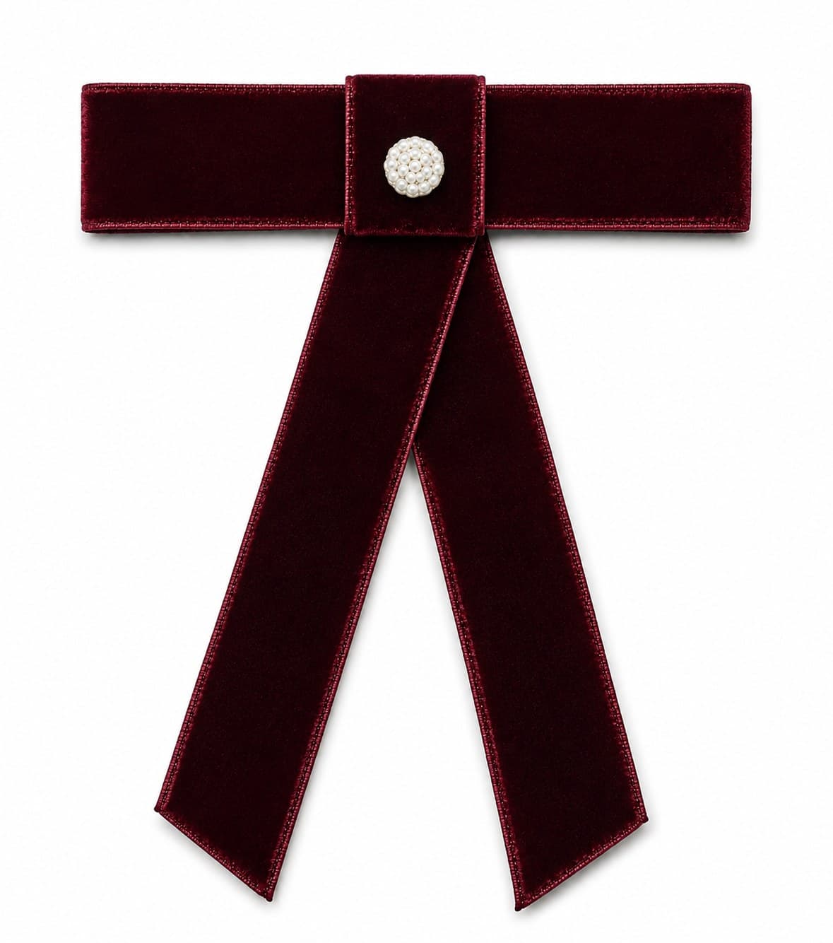 Lazo Estrecho Charm Flor Velvet LEO