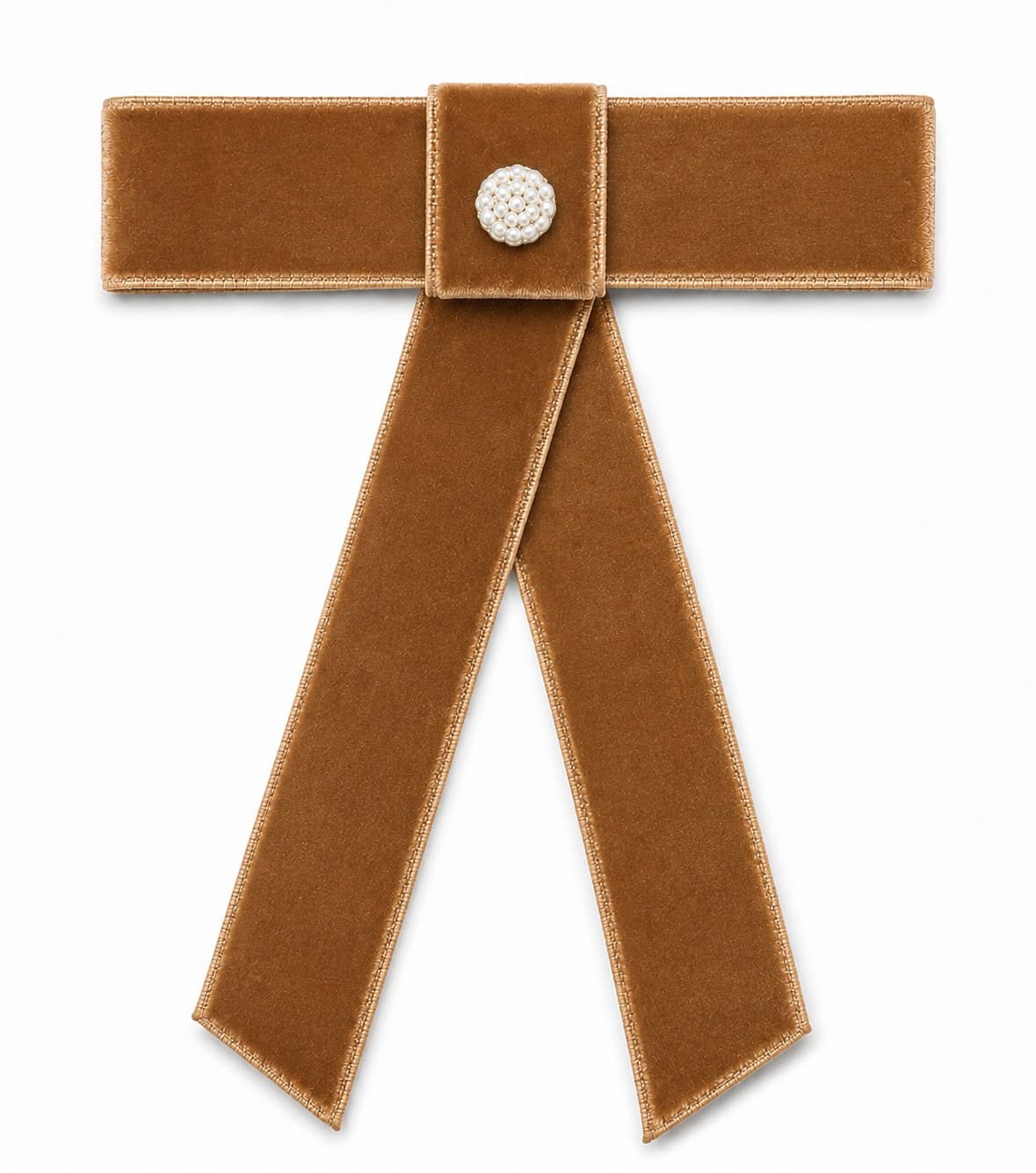 Lazo Estrecho Charm Flor Velvet LEO