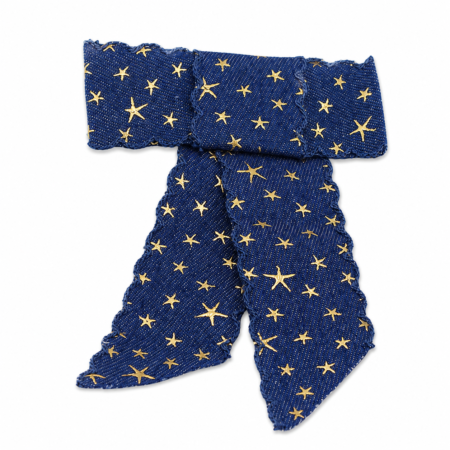 Denim Bow